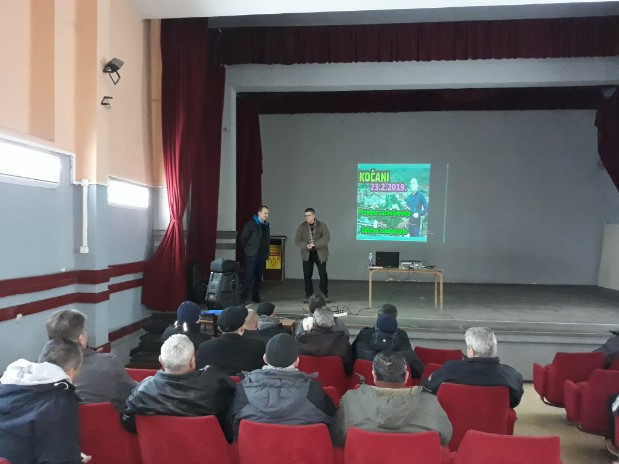 Predavanje u gradu Kočani - Makedonija